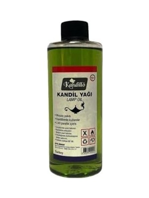 Ceylan Adam Yeşil Kandil Yağı, 250 Ml; Kokusuz ve Dumansız