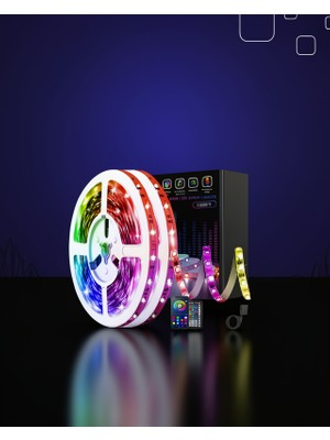 Decostyle 10 Metre USB Rgb Kumandalı Akıllı Şerit LED XUCZ10MŞERİTLED-5