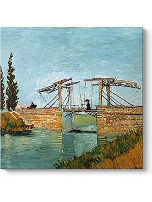 Ceylan Adam Vincent Van Gogh, Arles Köprüsü Tablosu 80 x 80