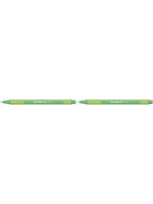 Ceylan Adam Electric 191015 Line-Up Ince Liner ve Pigmentliner Keçeli Kalem, 0,4 Mm, Açık Yeşil 2'li Set