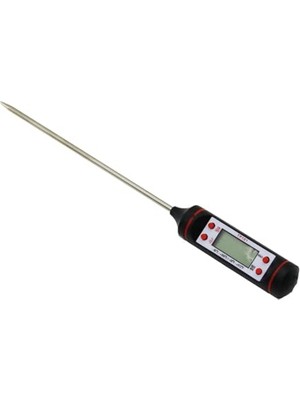 Ceylan Adam TP-101 Dijital Gıda Termometresi, Çubuk Şiş Tasarım, -50°c ile +300°C Arası Ölçüm, Mutfak Için