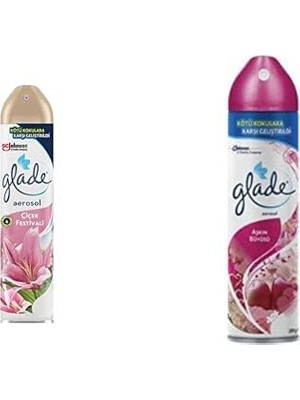 Ceylan Adam Aerosol Çiçek Festivali Oda Kokusu 300 ml (1 x 300 Ml) ve Aerosol Aşkın Büyüsü Oda Kokusu 300 ml (1 x 300 Ml)