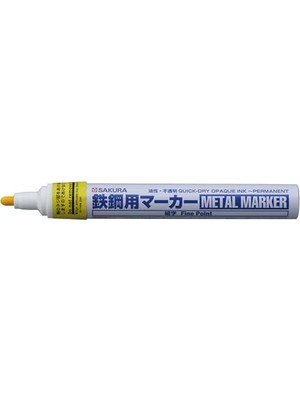 Ceylan Adam クレパス Pkk-S#3 Metal Markör - Sarı, 2.0 mm