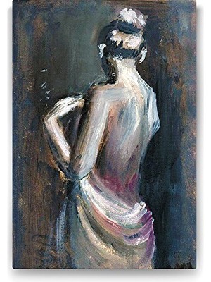 Ceylan Adam Nü Kadın Tablosu, 70X100 cm