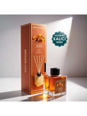 Ceylan Adam Amber Esintisi 100 ml Çubuklu Oda Kokusu Evinize Lüks ve Rahatlatıcı Bir Atmosfer Katın