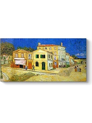 Ceylan Adam Vincent Van Gogh, The House Tablosu 60 x 30