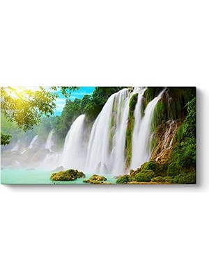 Ceylan Adam Amazon Şelale Tablosu 160 x 80