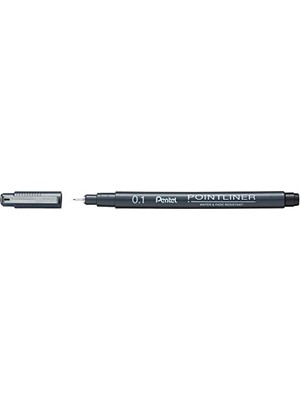 Ceylan Adam S20P-1A (0.1 Mm) Fiber Uçlu Yazı Kalemi - Ince Uç - Poıntlıner
