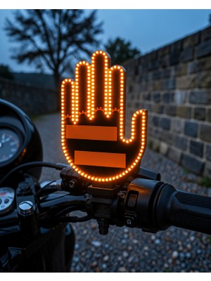 Mrt Teknik 176 LED Amber Güvenlik Lambası El Hareketiyle Kontrol Xuczzzgesture-2-1