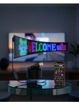 Mrt Teknik Rgb LED Panel Estetik Işık UCZ16X64LEDMATRİX-6