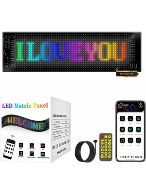 Mrt Teknik LED Matrix 16X96 Pixel