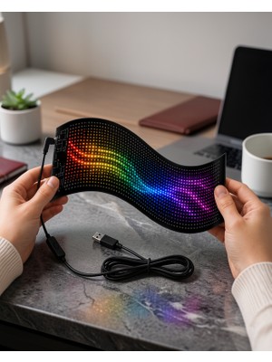 Mrt Teknik Rgb Kayar Yazılı LED Reklam Ekranı XUCZZZ16X192LEDMATRİXXXXXXXXY-3-1
