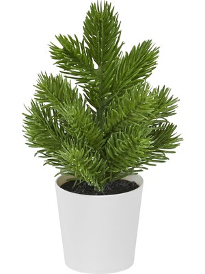 IKEA Yeşil Saksılı Yapay Mini Çam Ağacı 17 Cm, Saksı Ø6 cm