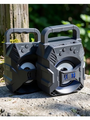 Filizora Digital Market Bluetooth Hoparlör 1057 32 GB Sd/usb Destekli