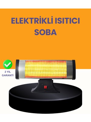 Filizora Digital Market Enerji Tasarruflu 1800W Quartz Infrared Isıtıcı