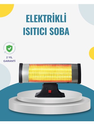Filizora Digital Market Hızlı Isıtan Kızılötesi Isıtıcı 3 Kademe Ayarlı