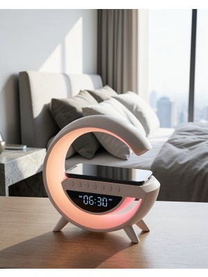 Filizora Digital Market Bluetooth Hoparlör Dijital Saat Rgb Gece Lambalı Uczzzgoogledigital-2