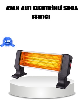 Filizora Digital Market 1200 Watt Ayak Isıtıcı – Hızlı Isınma, 2 Yıl Garantili ve Şık Tasarım