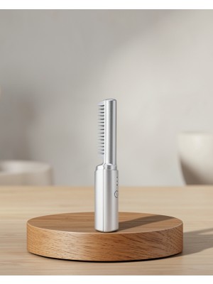 Filizora Digital Market Kablosuz USB Şarjlı Saç Düzleştirici Tarak Uczzzşarjlıtarak