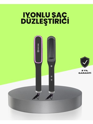 Filizora Digital Market Ayarlanabilir Isılı Saç Düzleştirici Tarak Iyon Teknolojili