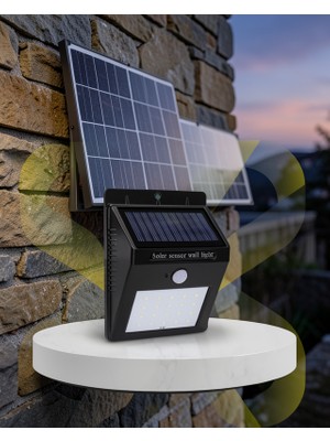 Twin Store Solar Enerjili 20 LED Hareket Sensörlü Duvar Lambası XUCZDP53DUVARLAMBA