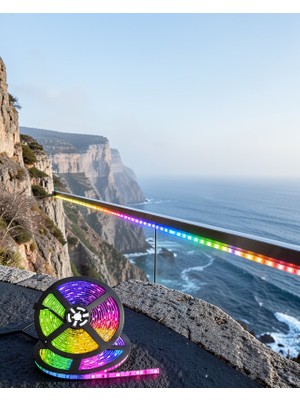 Elivora 5 Metre Kumandalı Rgb Şerit LED XUCZ5MŞERİTLED-6