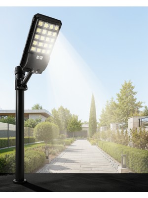 Elivora Solar LED Bahçe Lambası 3 Modlu Uzaktan Kumandalı UCZZW7207SOLARLAMBA-4