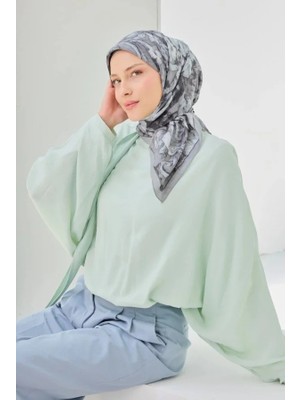 Silk Home Velora Eşarp - 161034-08 Koyu Gri