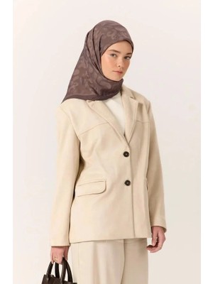 Silk Home Velora Eşarp - 161002-10 Koyu Vizon