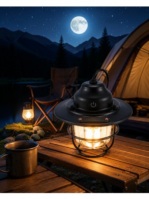 Hcc Trend Outdoor LED Gece Lambası Uzun Ömürlü Batarya XUCZHS67KAMPLAMBA-7