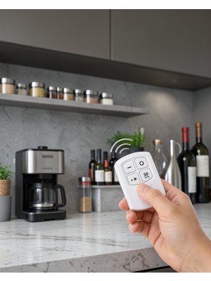 Hcc Trend LED Lamba 3'lü Uzaktan Kumandalı Pil + Yapışkanlı Model: UUCZ3LÜLAMBA3-1