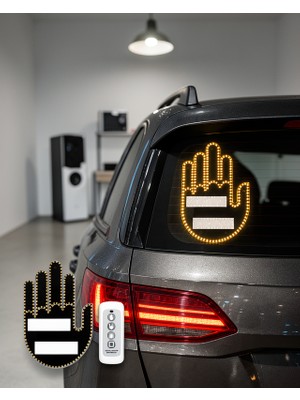 Hcc Trend LED El Park Uyarı Cihazı Uzaktan Kumandalı Xuczgesture-6