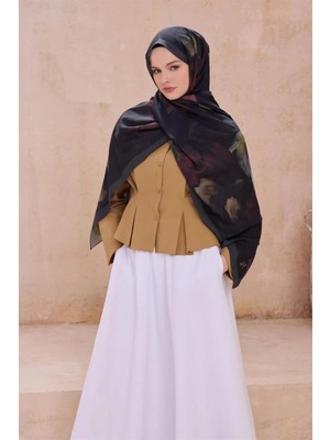 Belli Fresh Vintage Şal - 49 Siyah