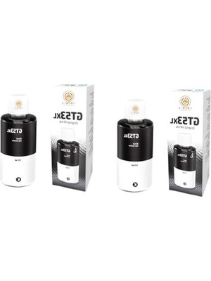 Şanal Muadil Siyah Mürekkep Seti, 2 Adet 90 ml