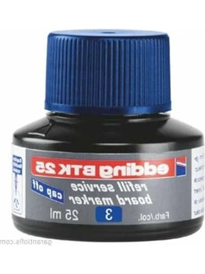 Şanal Yedek Mürekkep 25 ml Mavi Renk Tahta Kalemleri Için