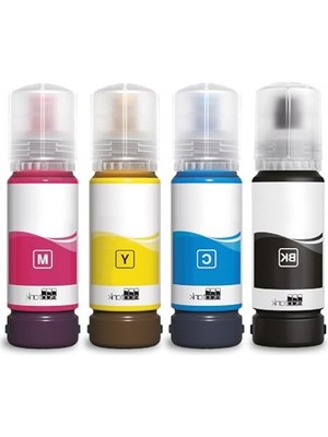Şanal Muadil Mürekkep Seti, 4X70 ml Kolay Dolum Şişe ile