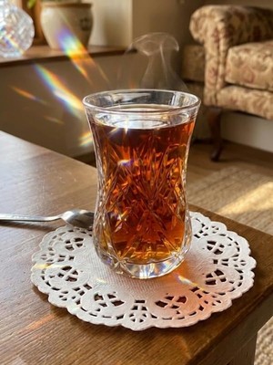 Şanal 100 Adet Dantel Görünümlü Bardak Altlığı, Sunum Kağıdı