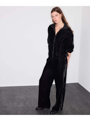 İpekyol Kadife Wide Leg Pantolon IW6260003219001