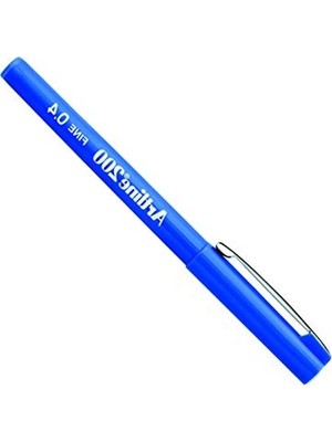 Şanal Fine Keçe Uçlu Yazı Kalemi, 0.4 mm Mavi Renk
