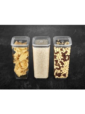 Şanal Vip Ahmet Sude Kare Saklama Kabı, 3X1700 ml