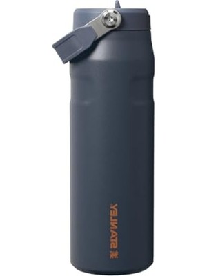 Şanal Stanley Ice Flow Bottle Flip Straw Termos, 0.70 L, Alacakaranlık