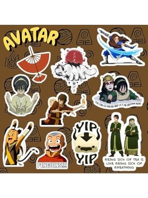 Şanal Avatar Sticker Seti | Laptop Notebook Telefon Etiket Bullet Journal