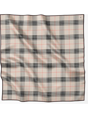 Belli Ipek Eşarp - 4122-02 Krem Twill