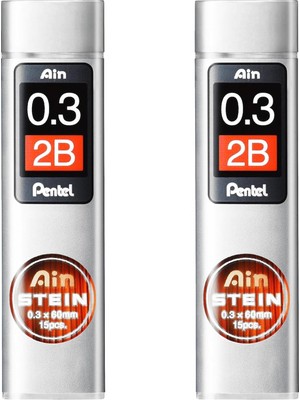 Universal Ain Stein Mekanik Dolum Uçları - 0,3 mm 2b - 2 Tüplü Paket