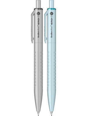 Universal Office Grid x Versatil Kalem 0.7 mm Pastel Gri Mavi 2'li Blister
