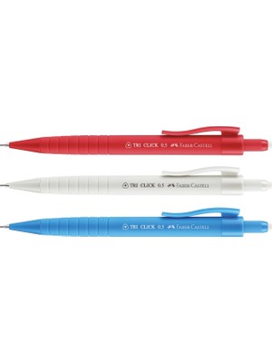 Universal Tri Click Soft Touch Versatil Kalem,retro,0.5 Uç,gizlenebilir Uç,ergonomik Üçgen Tutuş