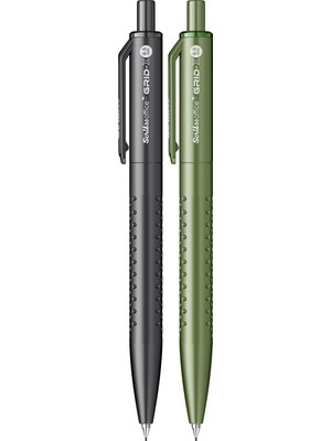 Universal Office Grid x Versatil Kalem 0.5 mm Koyu Gri Yeşil 2'li Blister