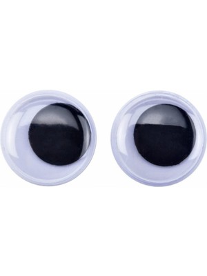 Universal Beyaz Oynar Göz Kirpiksiz Yapışkansız 8mm 200 Lü GNSRKFAZ2946