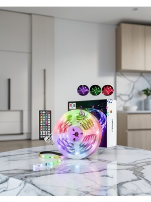 Vavis 10 Metre LED Şerit Bluetooth ve USB ile Kontrol Edilebilir XUCZ10MŞERİTLED