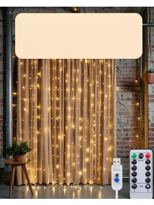 Vavis LED Perde Işık 3x3 Metre UCZZZ3X3PERDELED-3